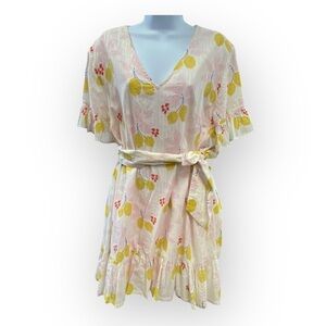 -P Pink Chicken Lemon Dress
